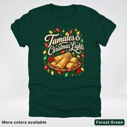 Tamales & Christmas Lights T-Shirt