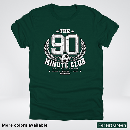 The 90 Minute Club Side Line Division – T-Shirt