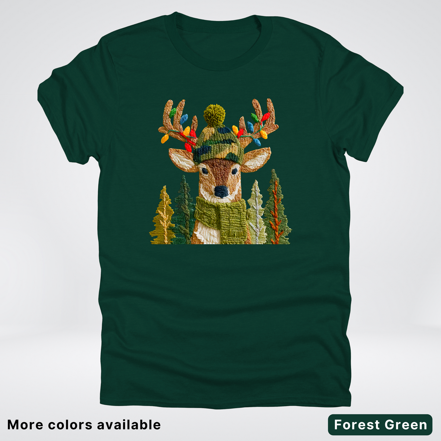 Ornament Antler Reindeer Hook Yard Faux - T-Shirt