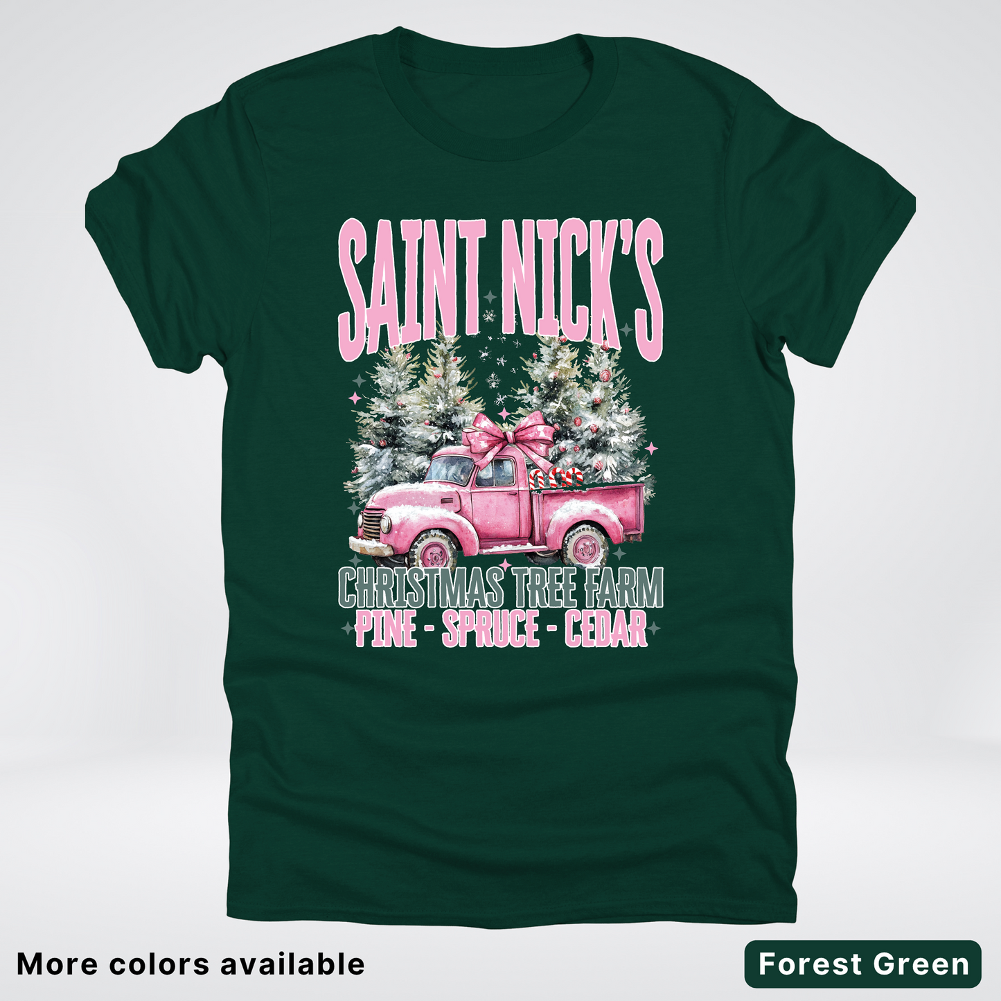 Saint Nick's Christmas Tree Farm - T-Shirt