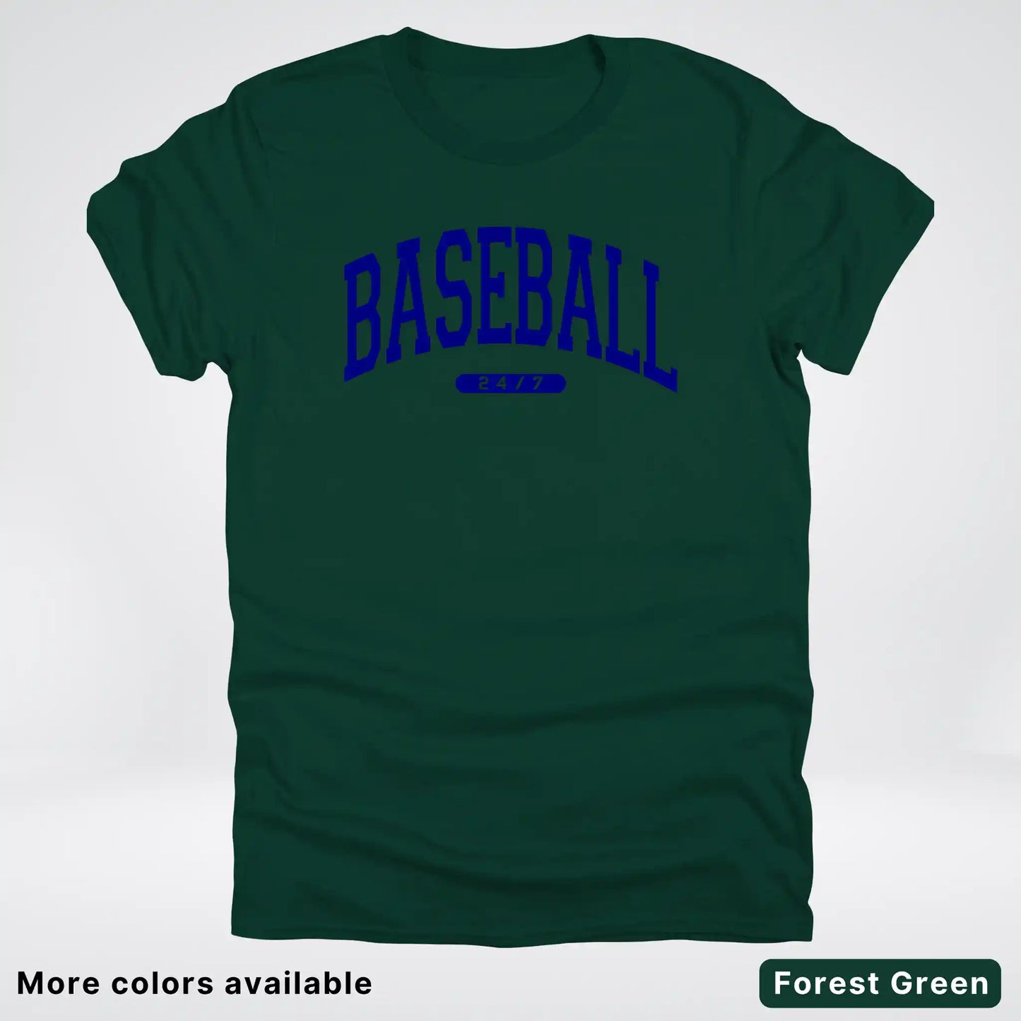 Baseball 24/7 – Navy Design - T-Shirt