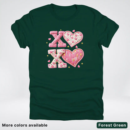 XOXO Hook Yard Faux - T-Shirt