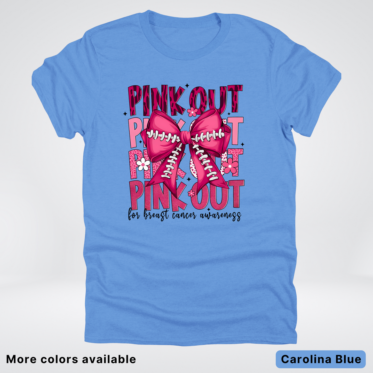 Coquette Football Laced Pink Out - T-Shirt