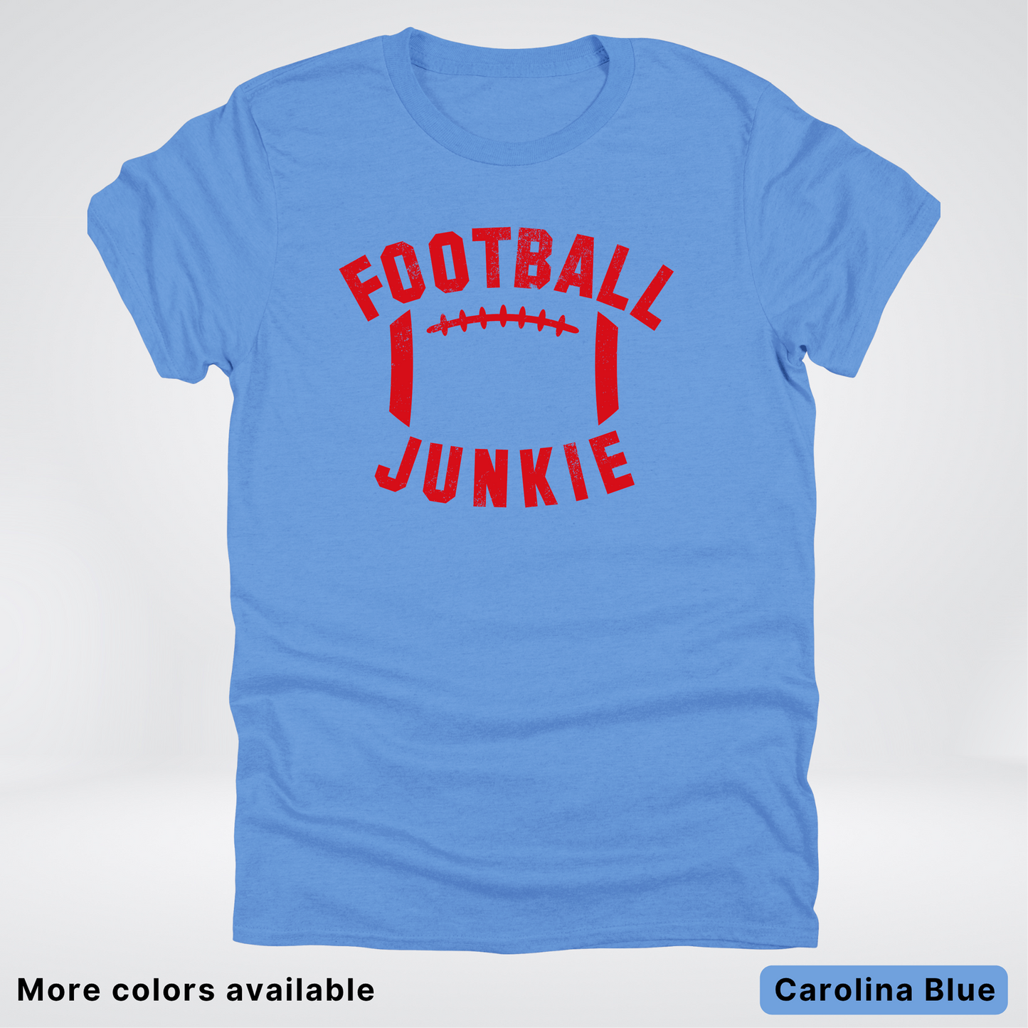 Football Junkie – Red Design - T-Shirt