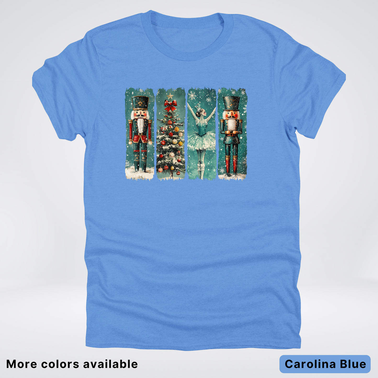 Vintage Nutcracker Ballet Panel - T-Shirt