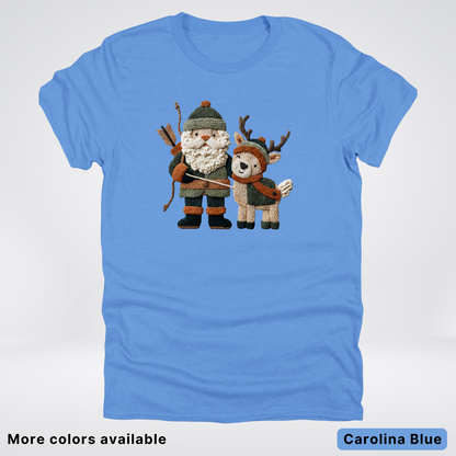 Hook Yard Faux Woodland Christmas Duo - T-Shirt