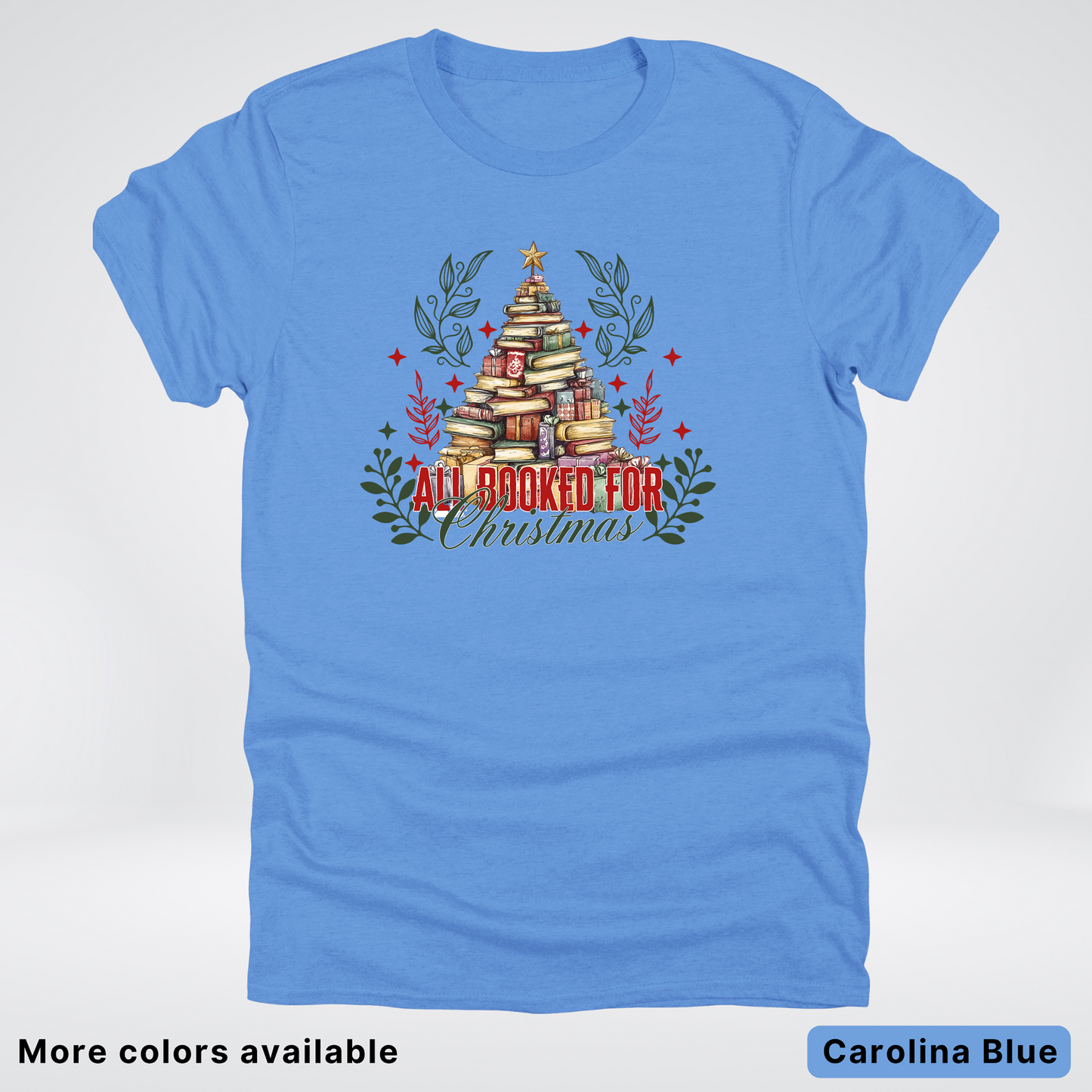 All Booked For Christmas - T-Shirt