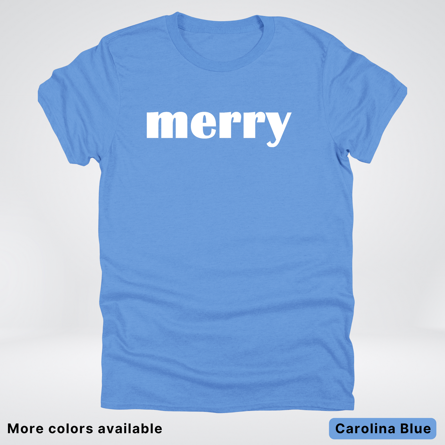 Merry - White Design - T-Shirt
