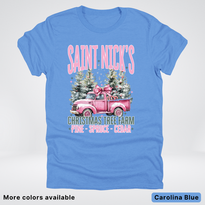 Saint Nick's Christmas Tree Farm - T-Shirt