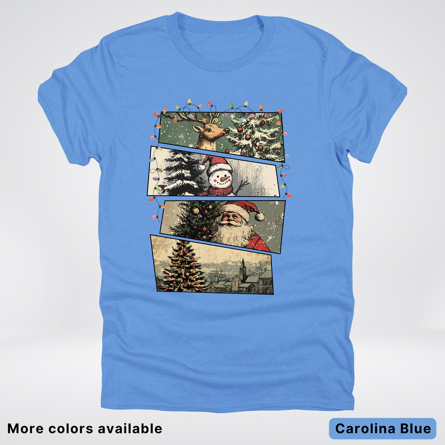 Retro Holiday Collage - T-Shirt