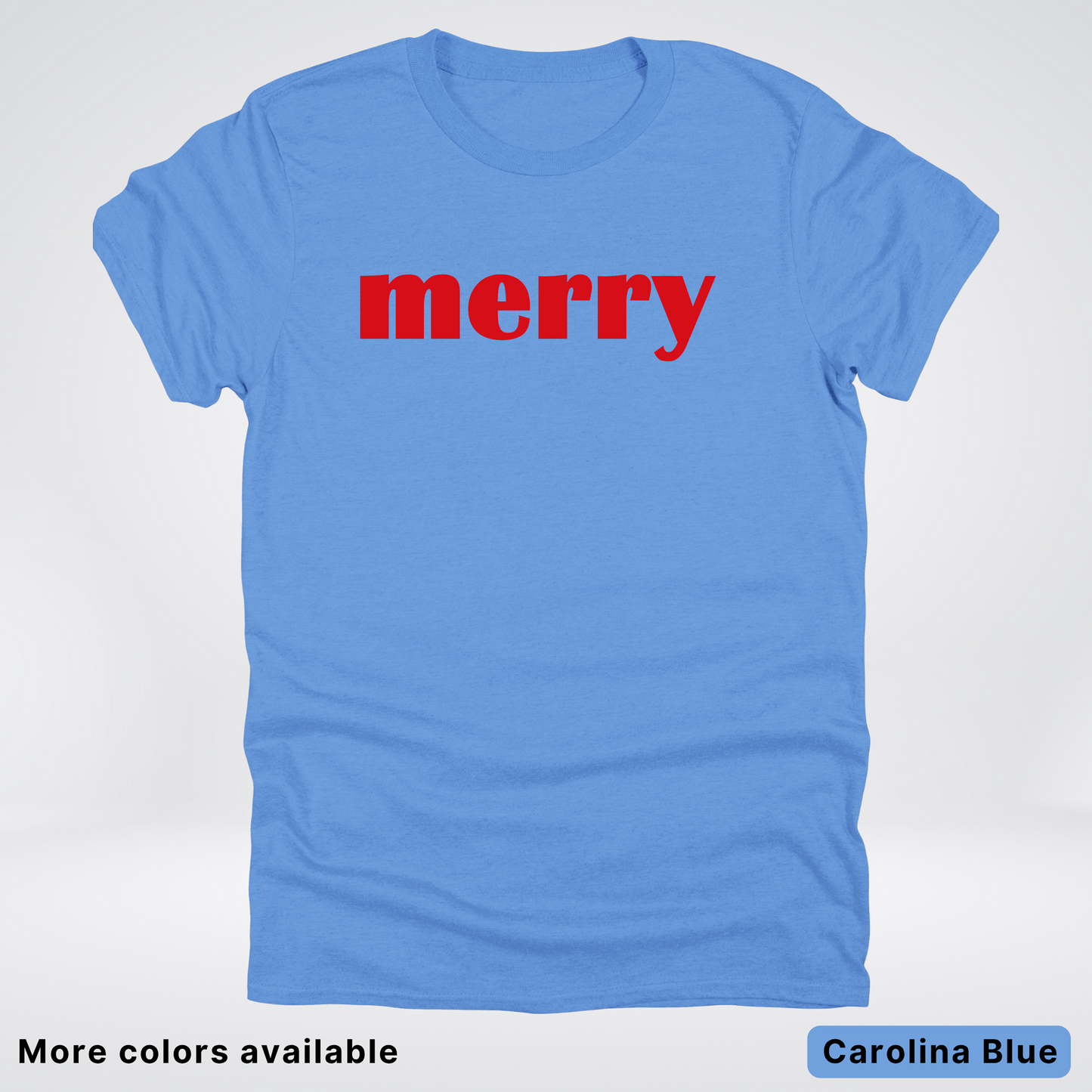 Merry - Red Design - T-Shirt