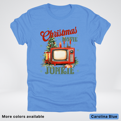 Vintage Christmas Movie Lover - T-Shirt