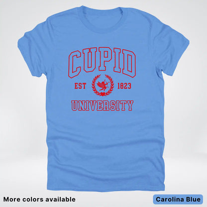 Cupid University Est 1823 - Red Design - T-Shirt