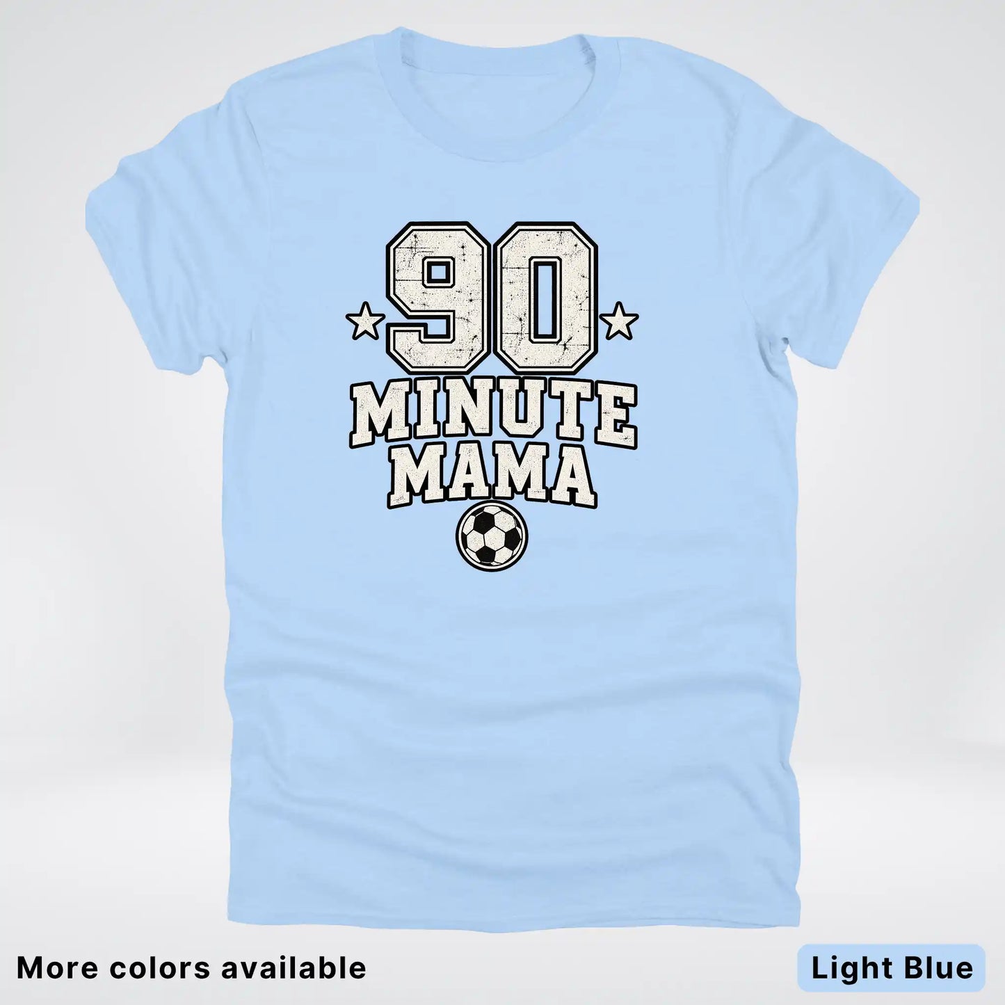 90 Minute Mama – Vintage Soccer Mom – T-Shirt