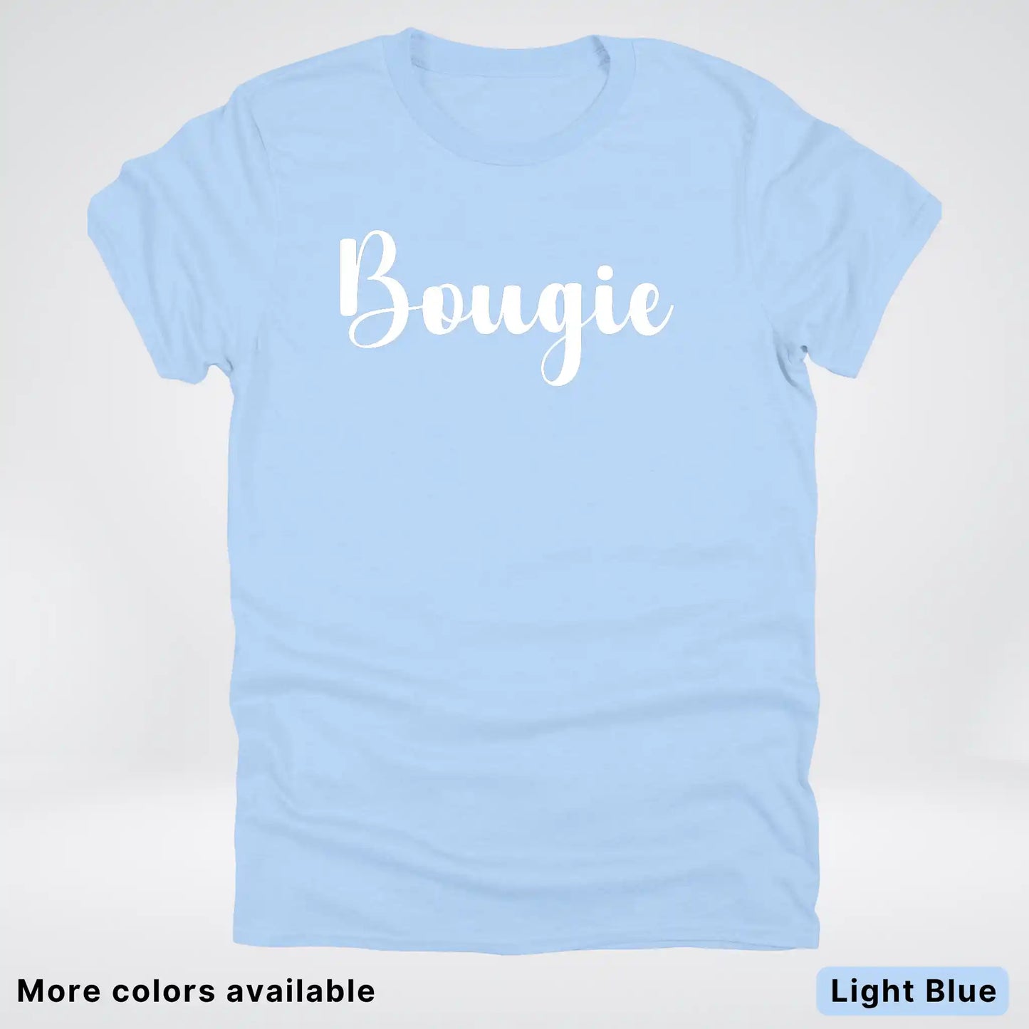Bougie - White Design T-Shirt