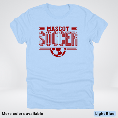 Custom Mascot – Maroon Design 24 - Soccer T-Shirt