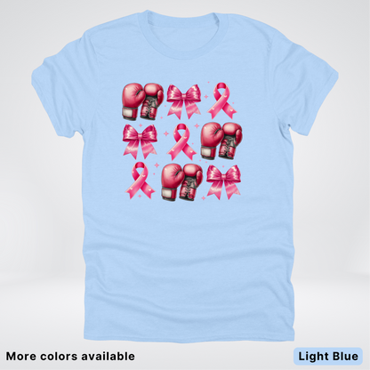 Boxing Coquette Pink Ribbon Pink Out - T-Shirt