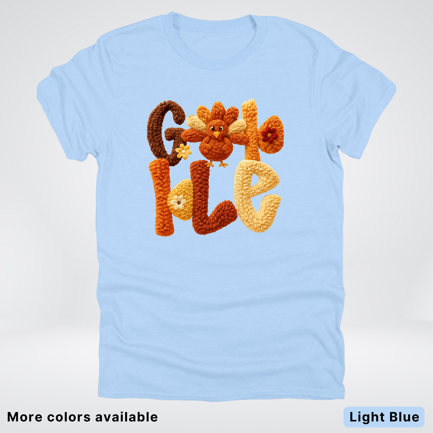 Gobble Crochet Turkey - T-Shirts