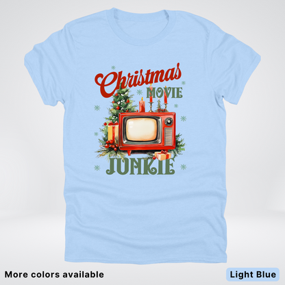 Vintage Christmas Movie Lover - T-Shirt