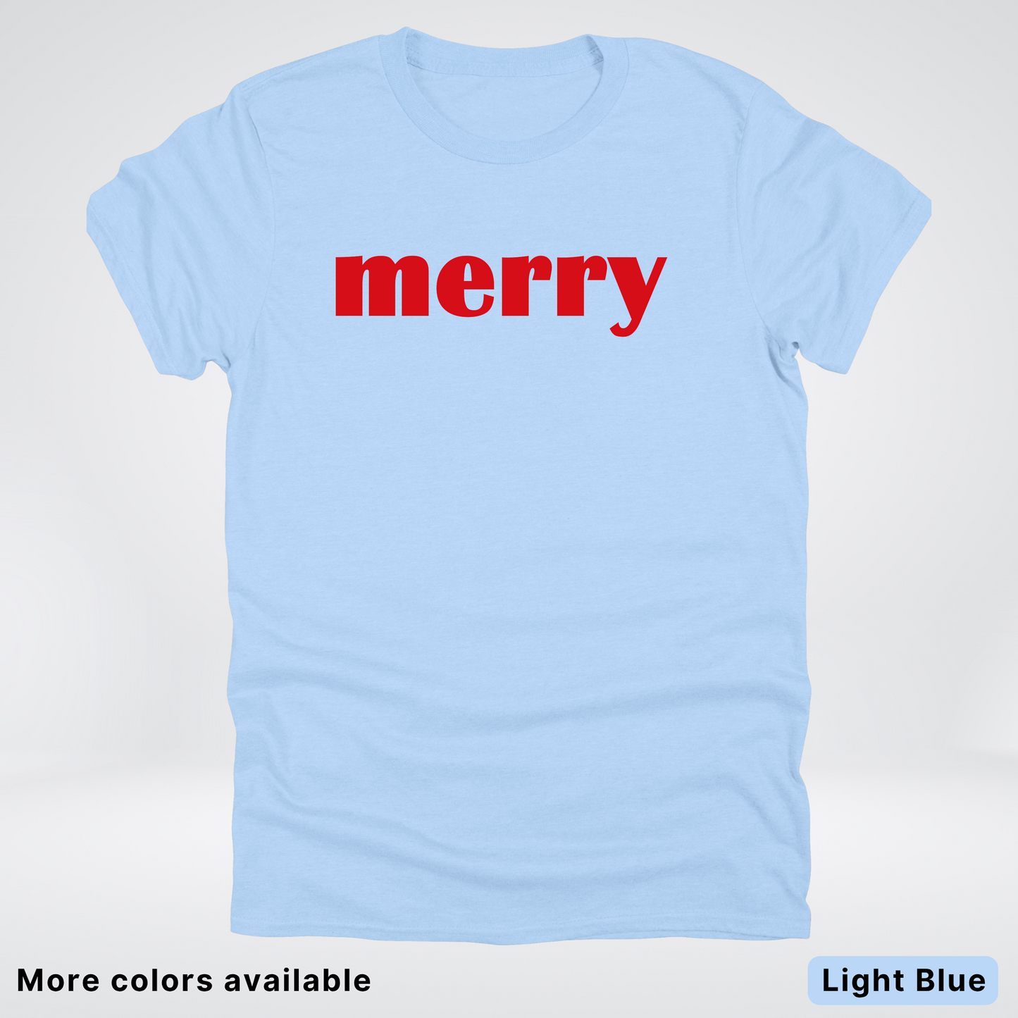 Merry - Red Design - T-Shirt