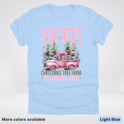 Saint Nick's Christmas Tree Farm - T-Shirt