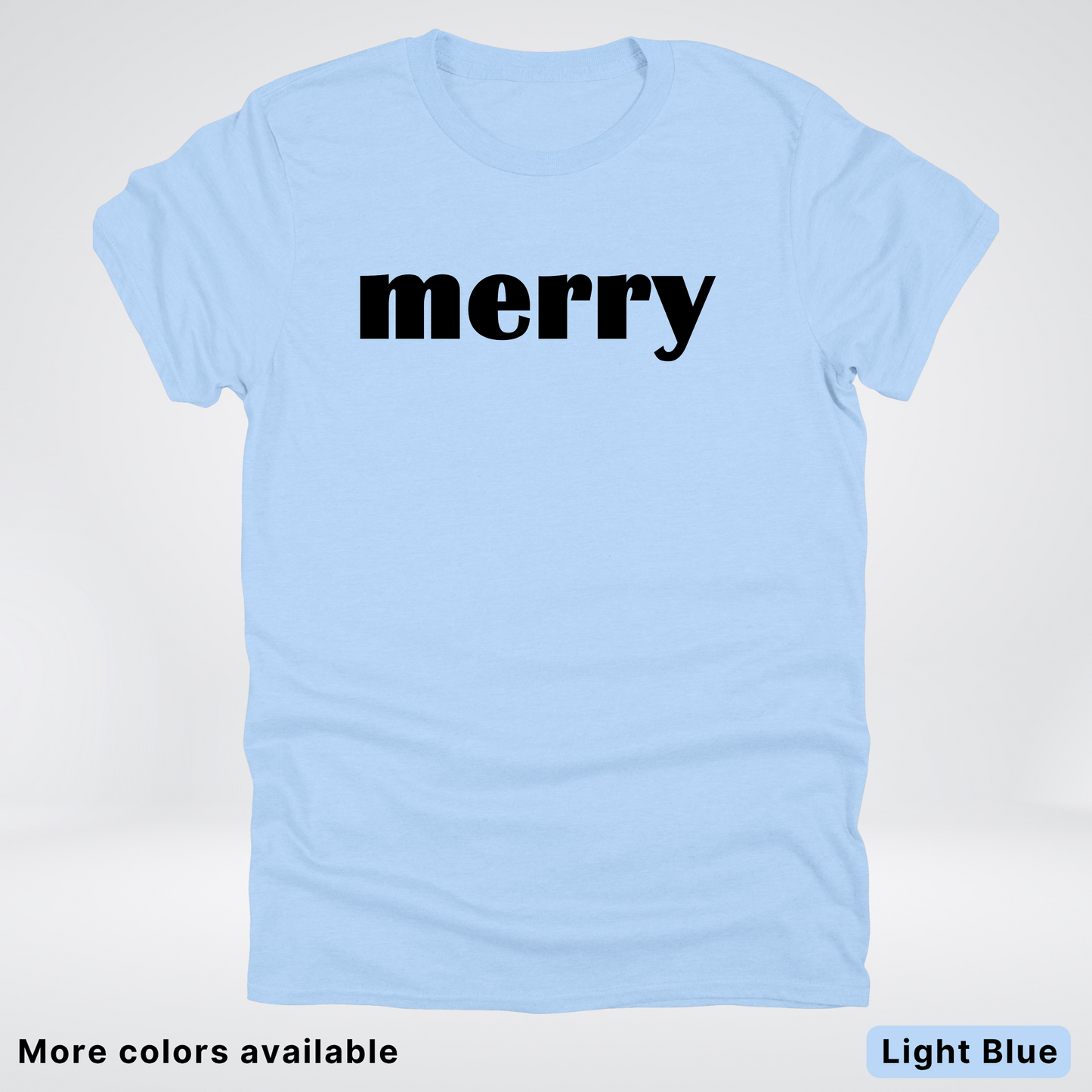 Merry - Black Design - T-Shirt