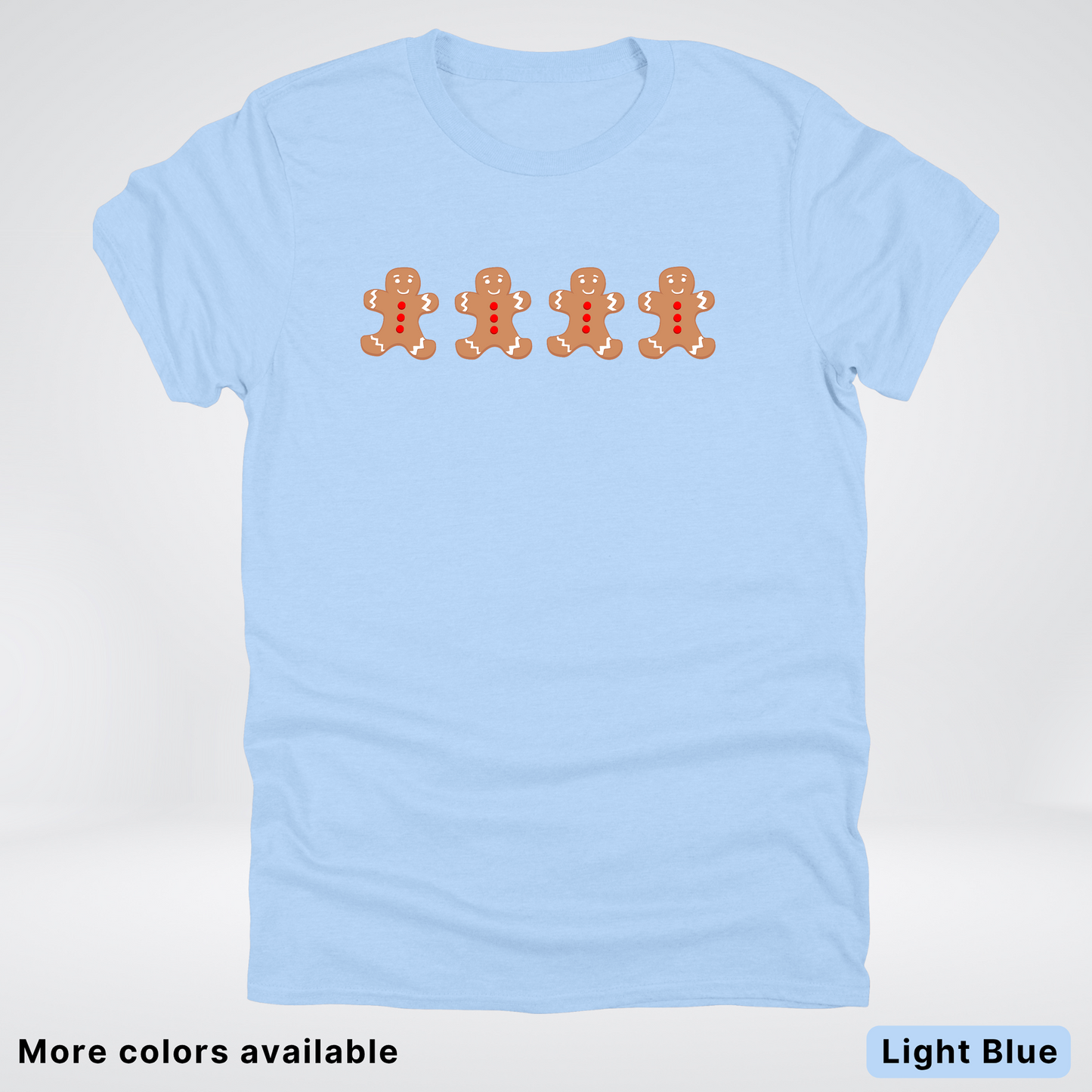 4 Gingerbread Men - T-Shirt