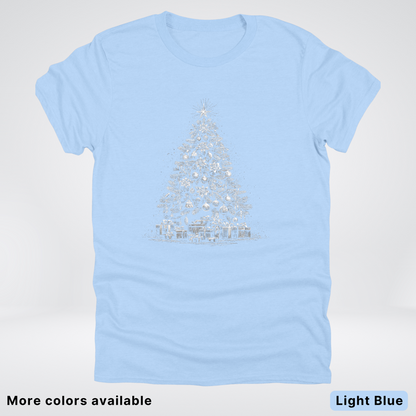 Classic Christmas Tree with Gifts - T-Shirt
