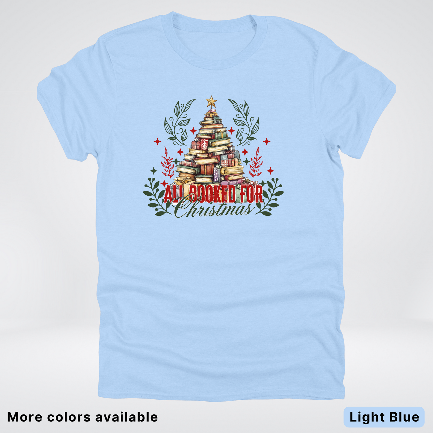 All Booked For Christmas - T-Shirt