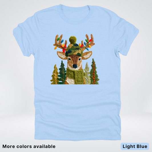 Ornament Antler Reindeer Hook Yard Faux - T-Shirt