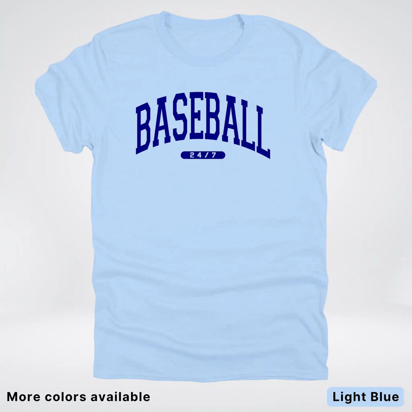 Baseball 24/7 – Navy Design - T-Shirt