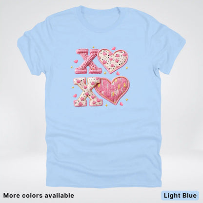 XOXO Hook Yard Faux - T-Shirt
