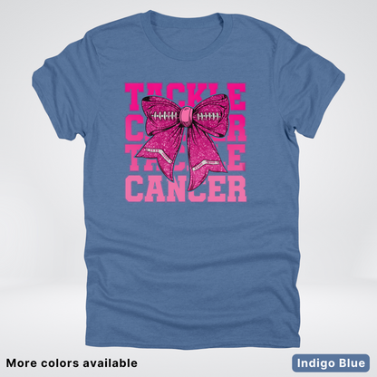 Football Coquette Tackle Awareness - T-Shirt