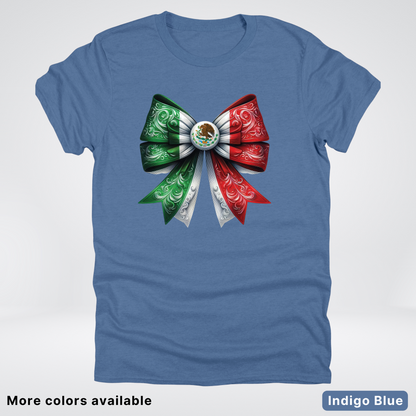 Mexico Coquette Independencia De Mexico Hispanic Heritage Month T-Shirt