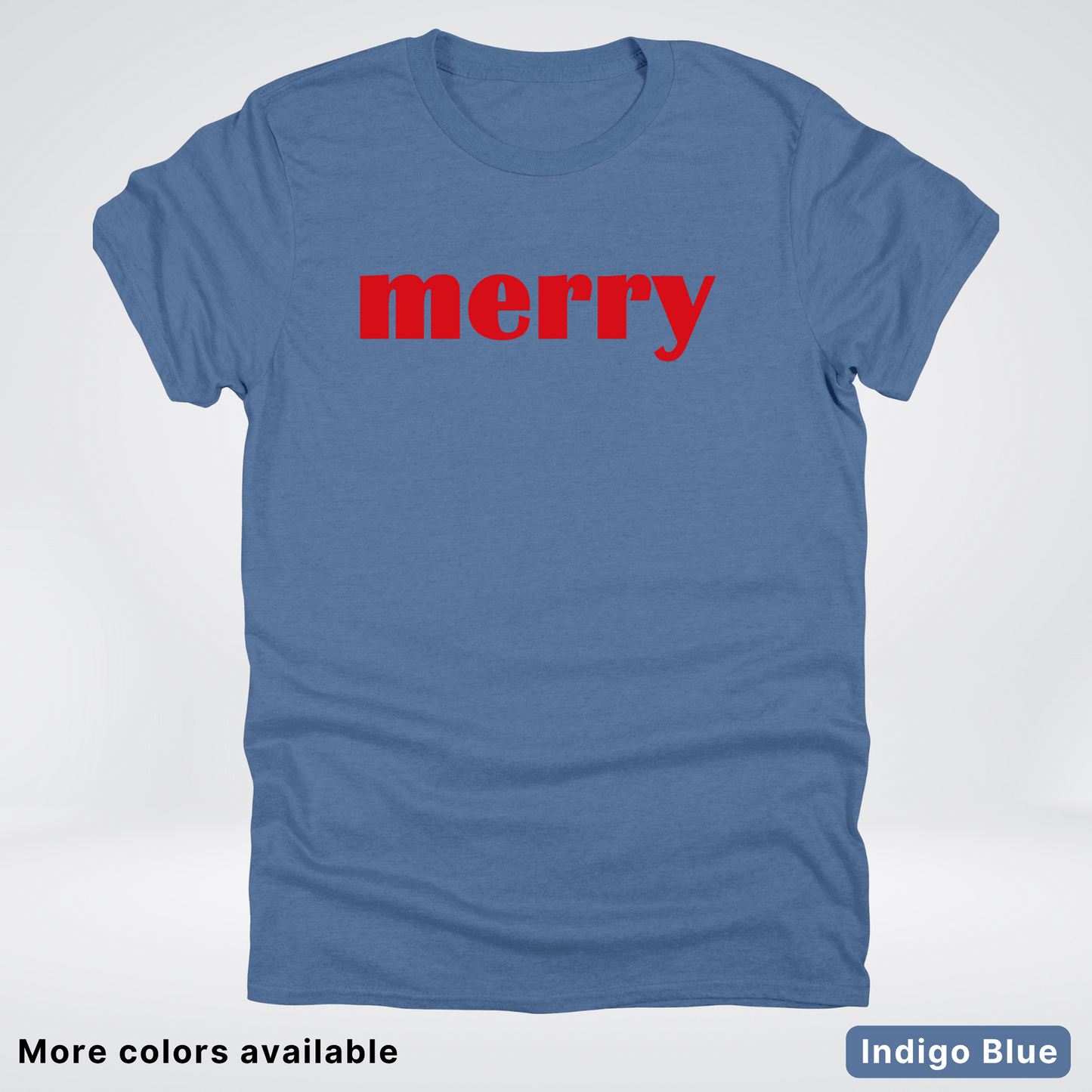 Merry - Red Design - T-Shirt
