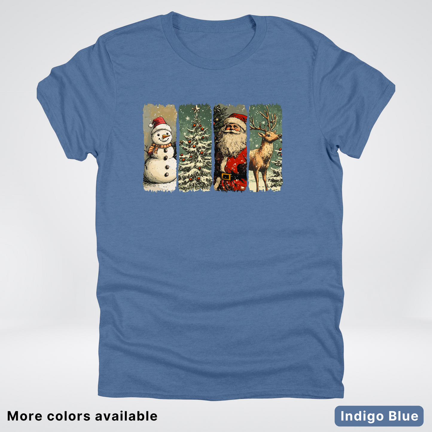 Classic Christmas Strip Art - T-Shirt
