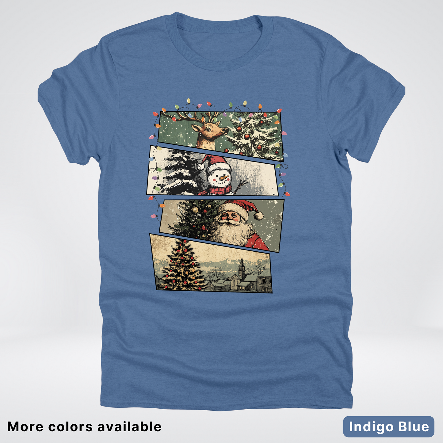 Retro Holiday Collage - T-Shirt