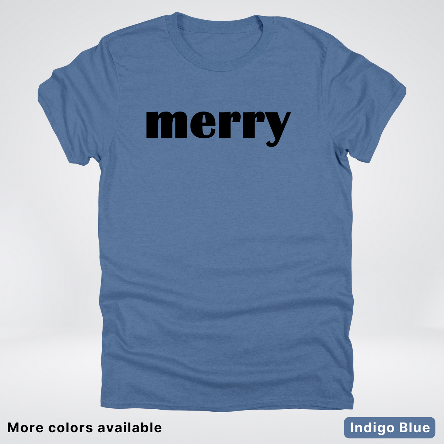 Merry - Black Design - T-Shirt