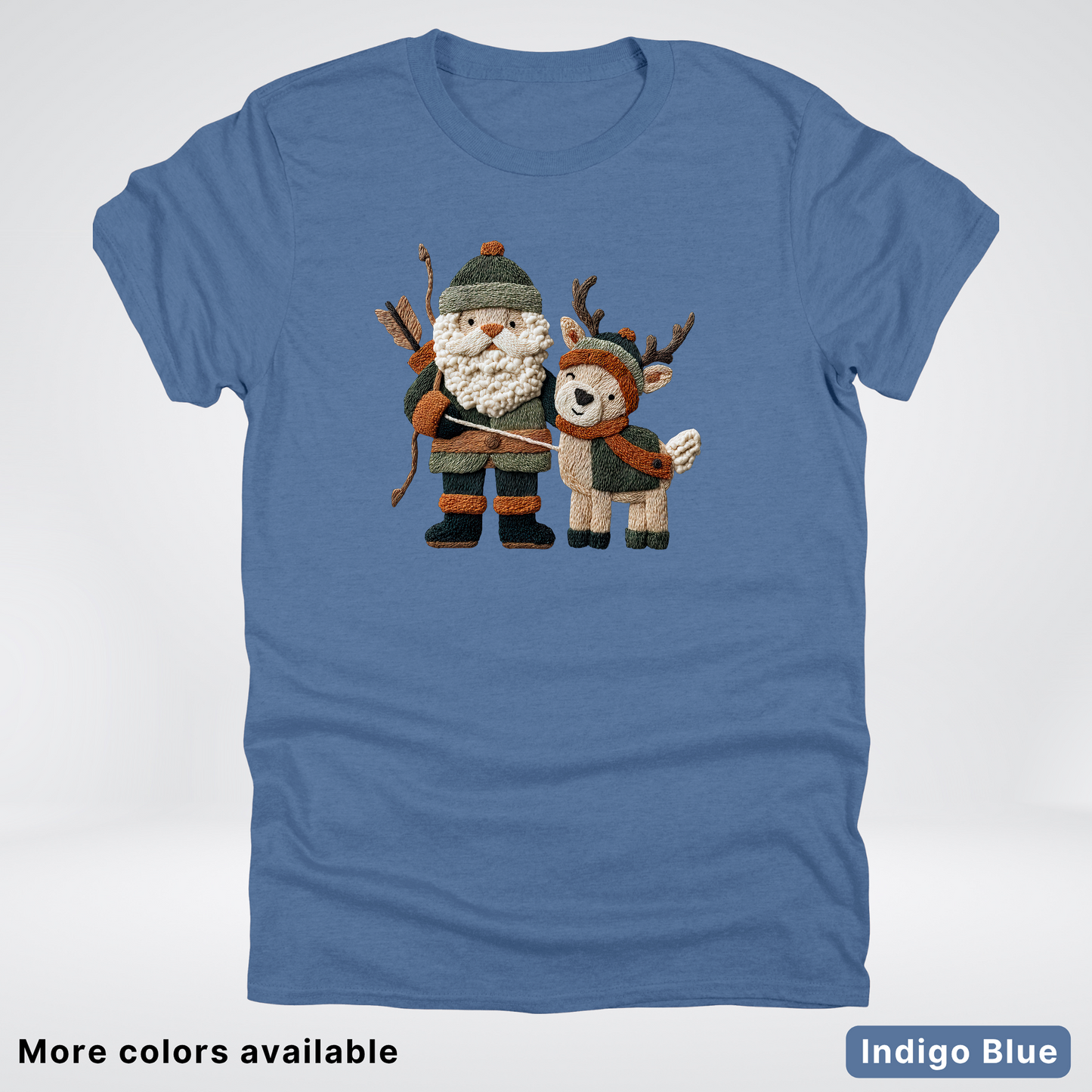 Hook Yard Faux Woodland Christmas Duo - T-Shirt