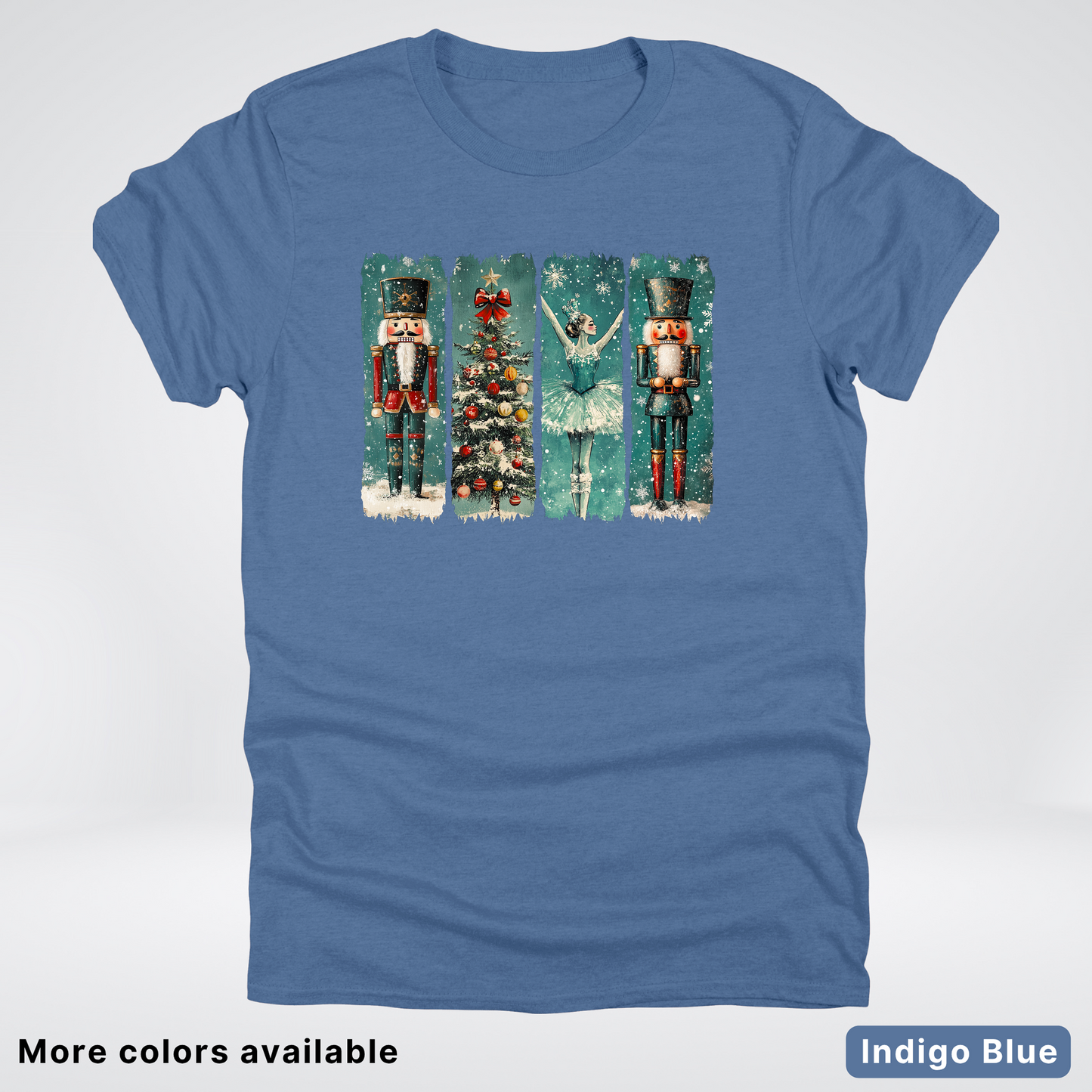 Vintage Nutcracker Ballet Panel - T-Shirt