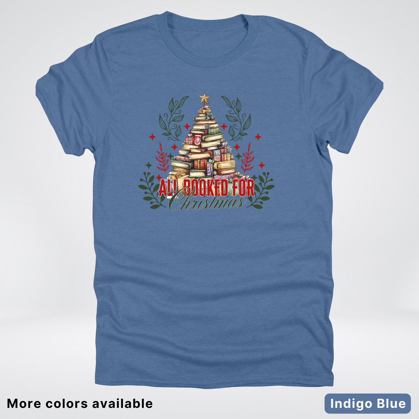 All Booked For Christmas - T-Shirt