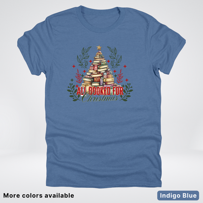 All Booked For Christmas - T-Shirt