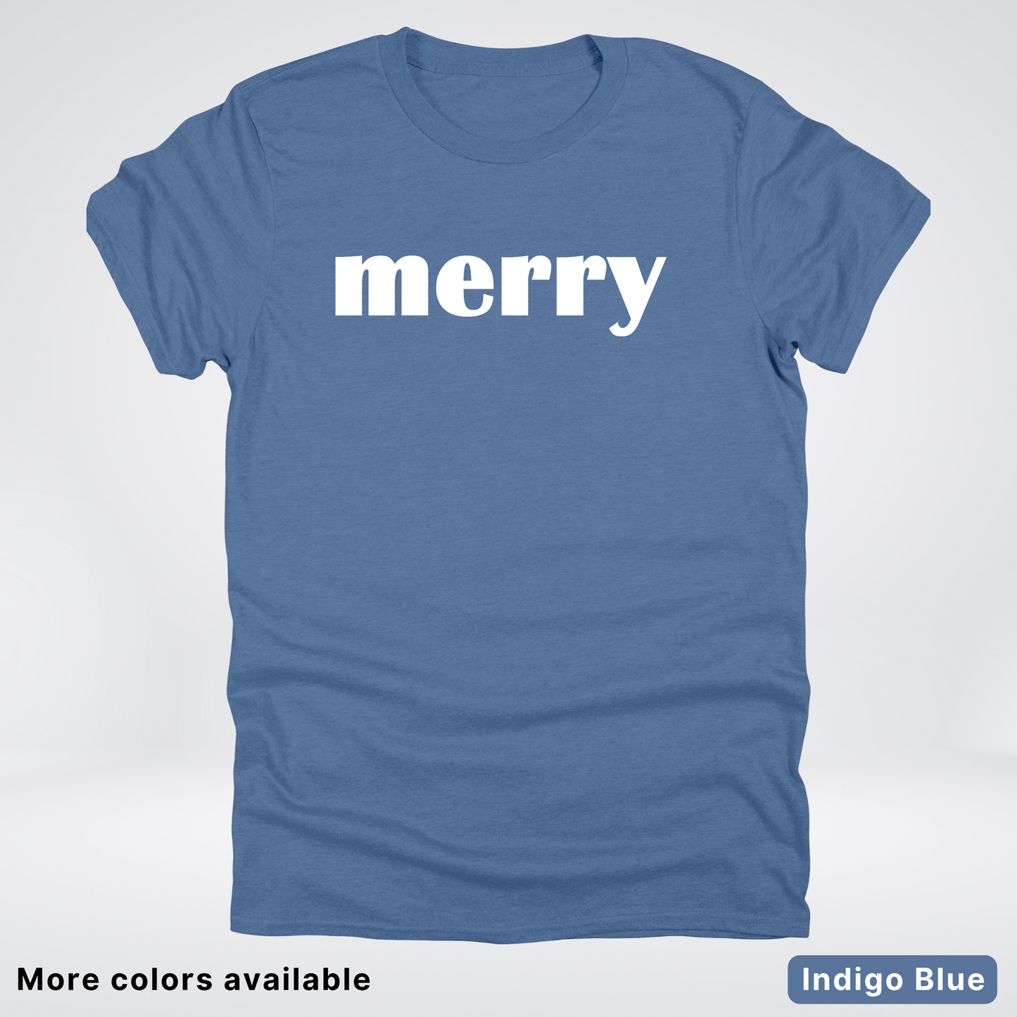 Merry - White Design - T-Shirt