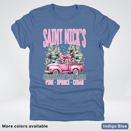 Saint Nick's Christmas Tree Farm - T-Shirt