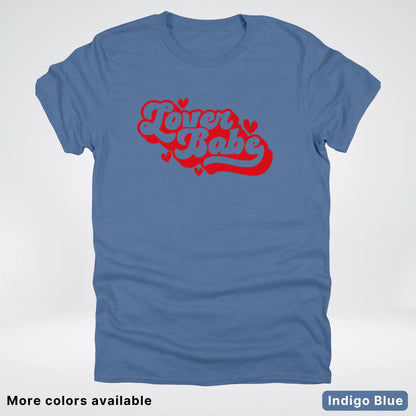 Lover Babe - Red Design - T-Shirt