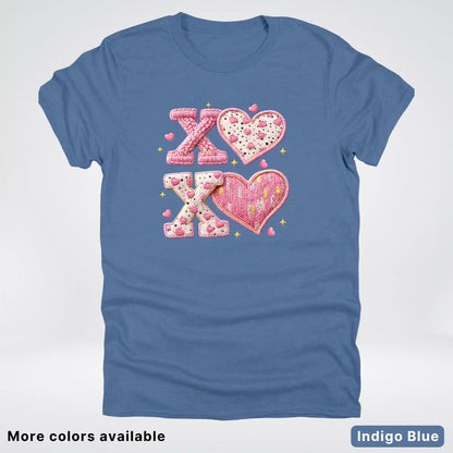 XOXO Hook Yard Faux - T-Shirt