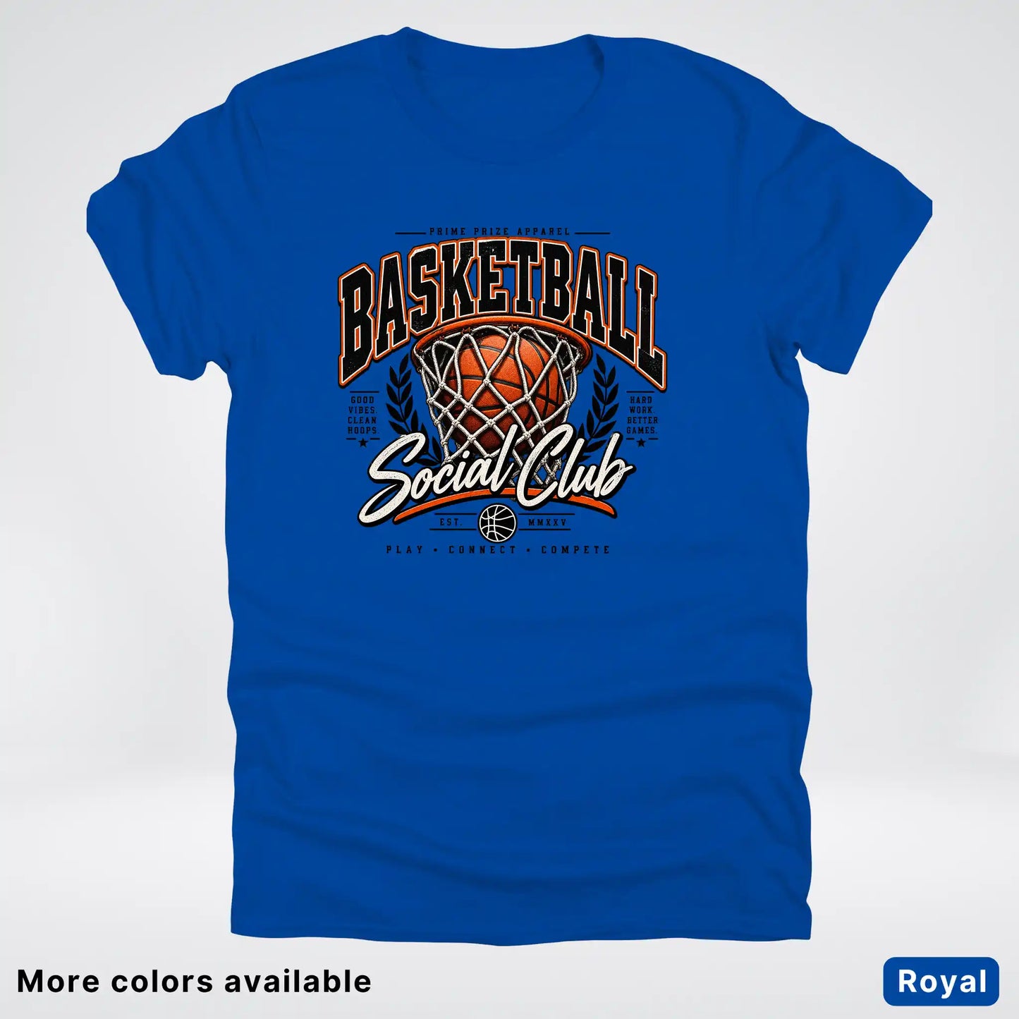 Basketball Social Club – Vintage Court T-Shirt