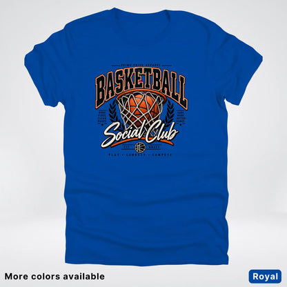 Basketball Social Club – Vintage Court T-Shirt