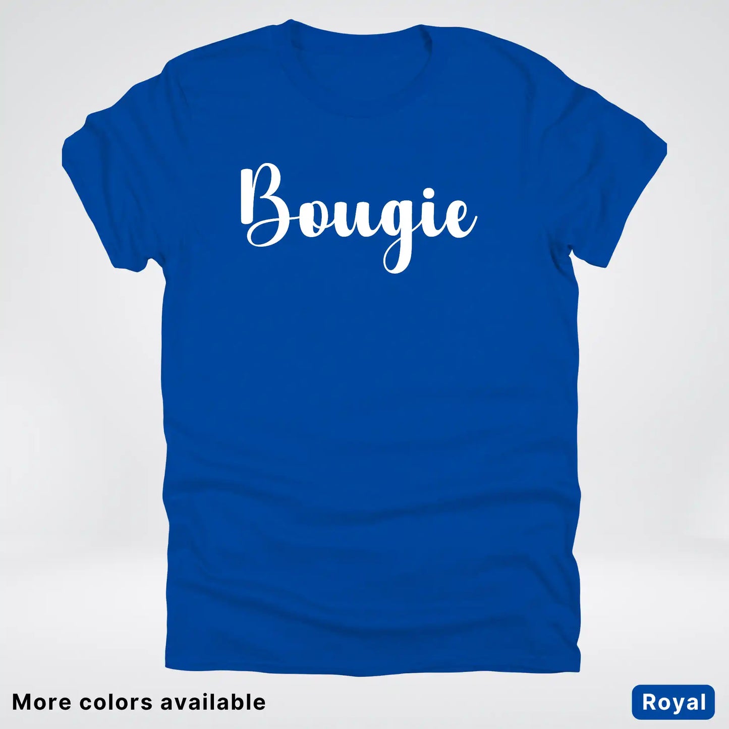 Bougie - White Design T-Shirt