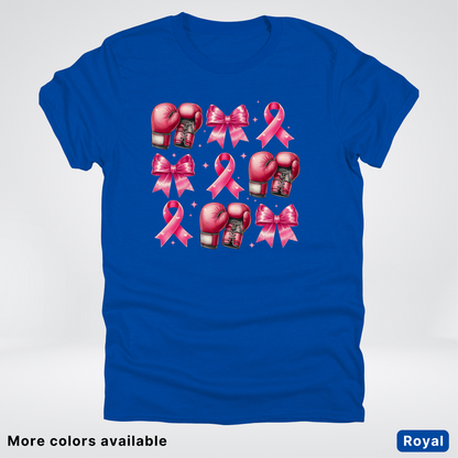 Boxing Coquette Pink Ribbon Pink Out - T-Shirt